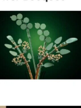 Lego Sunflower 11502 - Eucalyptus Stems ONLY New without Box